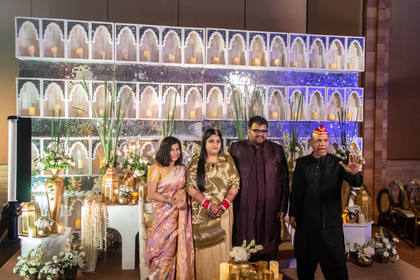 Backdrop — Sufi Night decor — Alila Diwa Goa